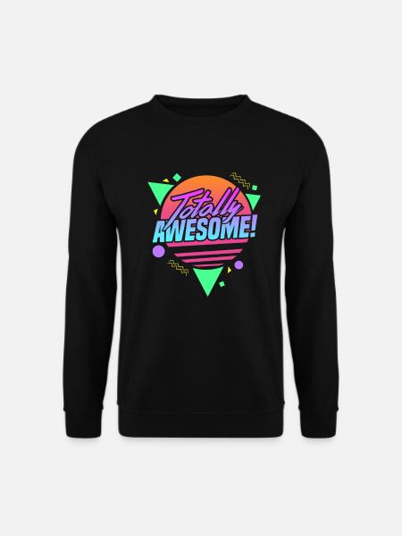90s 80s - Unisex Sweatshirt - black