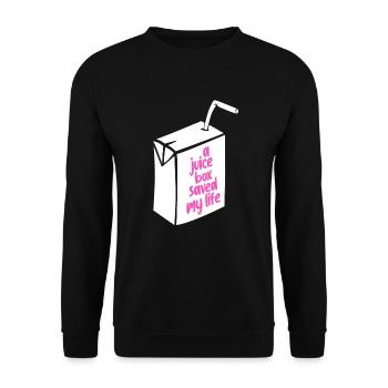diabetes - Unisex Sweatshirt - black - Front - Alina (178cm) & Michal (187cm)
