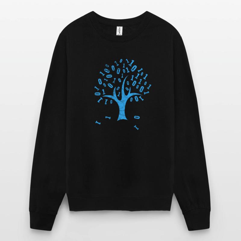 Cadeau de nerd informatique programmeur de code binaire Sweat-shirt Unisexe