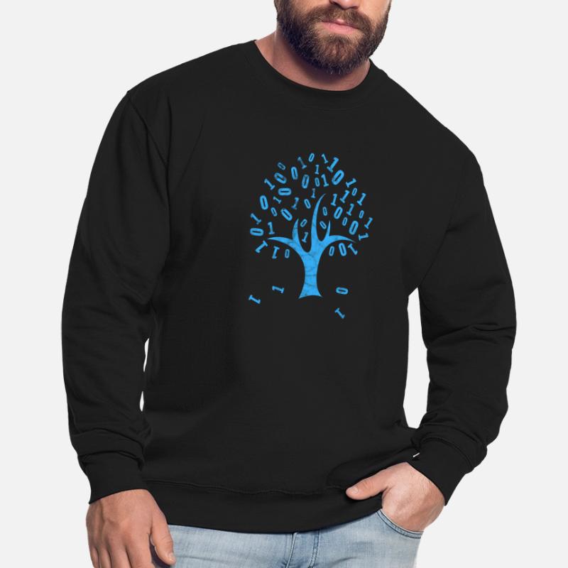 Cadeau de nerd informatique programmeur de code binaire Sweat-shirt Unisexe