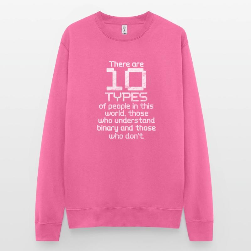 Binary code Unisex Sweatshirt