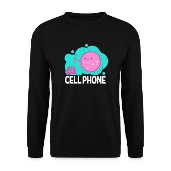 la biologie - Sweat-shirt Unisexe - noir - Devant - Alina (178cm) & Michal (187cm)