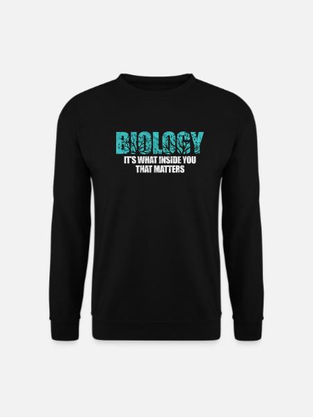 Biologie Wissenschaft Biologe Labor Bio Geschenk - Unisex Pullover - Schwarz