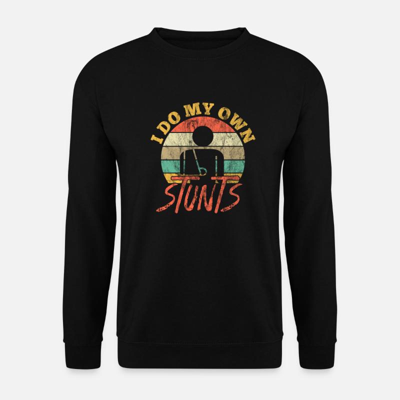 Broken arm - Unisex Sweatshirt - black