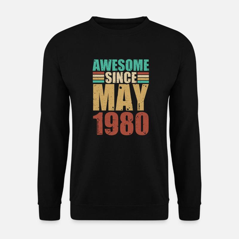 May 1980 - Unisex Sweatshirt - black
