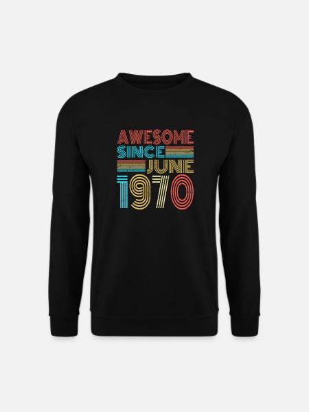 June 1970 - Unisex Sweatshirt - black