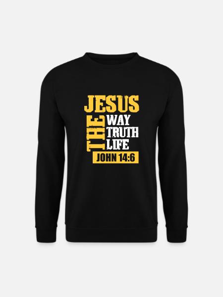 Jesus - Unisex Sweatshirt - black