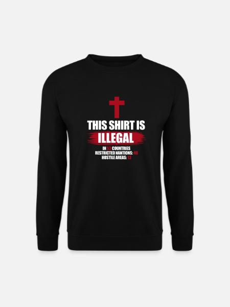 Christlich - Unisex Pullover - Schwarz