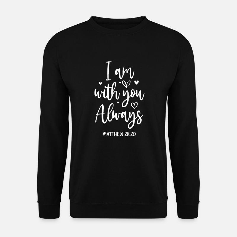 Jesus - Unisex Pullover - Schwarz