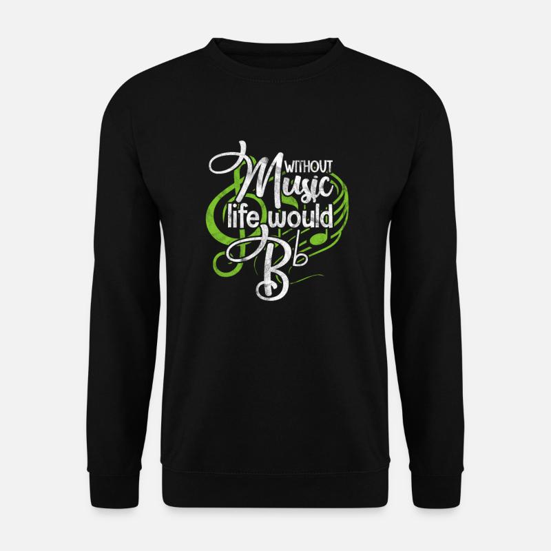 Musik - Unisex Pullover - Schwarz