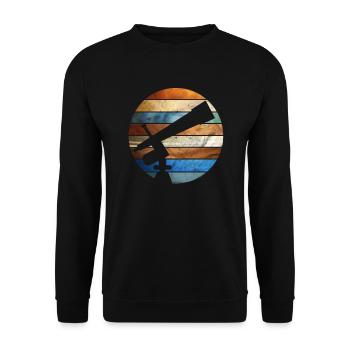 Astronomie - Unisex Pullover - Schwarz - Vorne - Alina (178cm) & Michal (187cm)