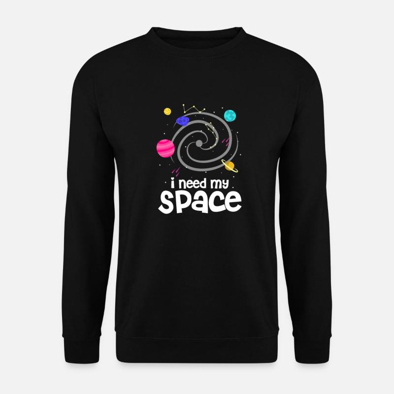 Astronomy planets - Unisex Sweatshirt - black