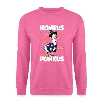 Honk Gans Honkus Ponkus - Unisex Pullover - Pink - Vorne