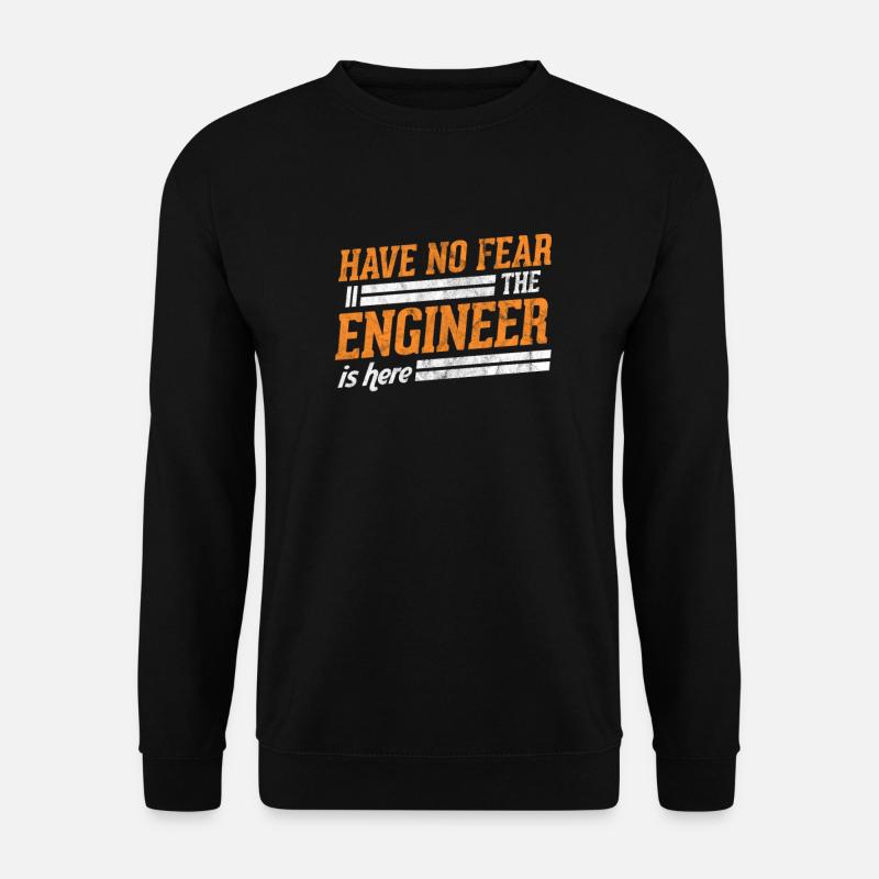 engineer - Unisex Sweatshirt - black