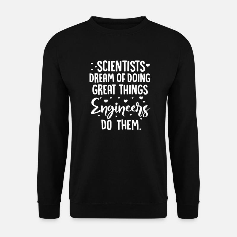 engineer - Unisex Sweatshirt - black