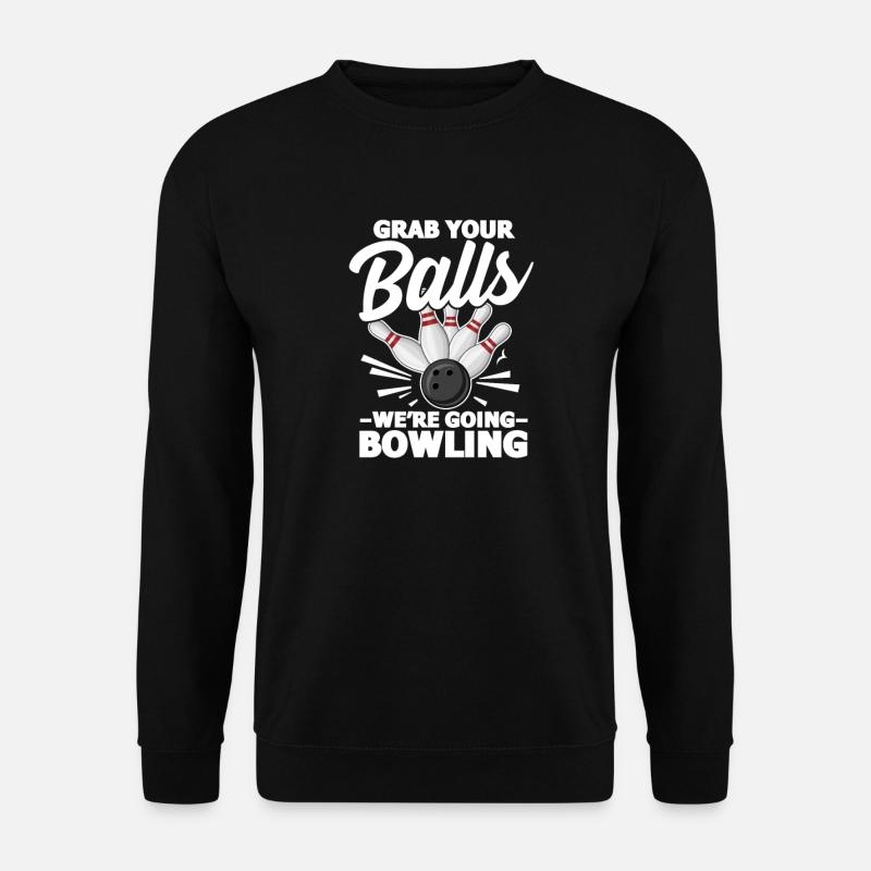 Bowling - Unisex Pullover - Schwarz