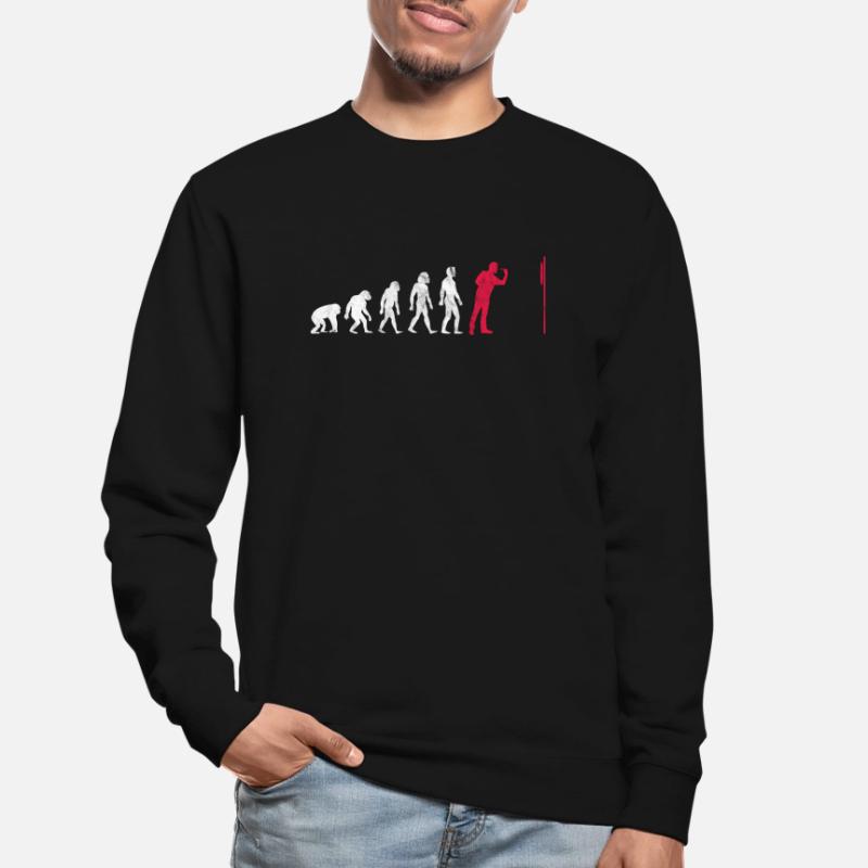 Darts Evolution Darts Evolution Cadeau Bullseye Sweat-shirt Unisexe