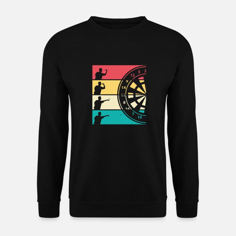 Dart - Unisex Pullover - Schwarz