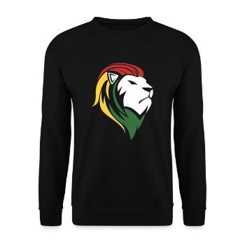 Rasta - Sweat-shirt Unisexe - noir - Devant - Alina (178cm) & Michal (187cm)