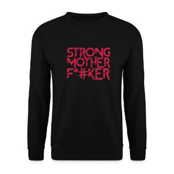 Workout - Sweat-shirt Unisexe - noir - Devant - Alina (178cm) & Michal (187cm)