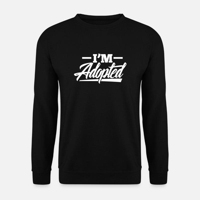 Adoption - Unisex Pullover - Schwarz