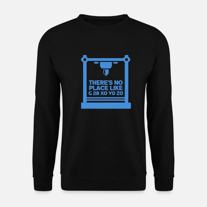 3d Drucker Filament Drucken 3d Druck Geschenk - Unisex Pullover - Schwarz