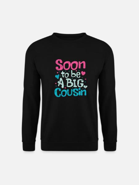Pregnancy big cousin - Unisex Sweatshirt - black
