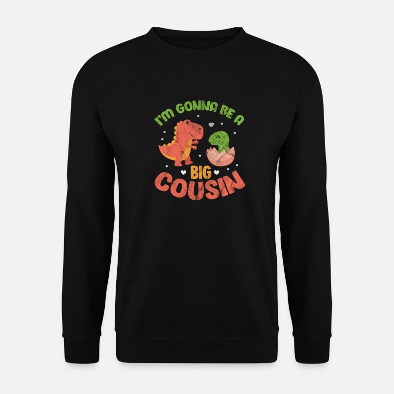 Pregnancy big cousin - Unisex Sweatshirt - black