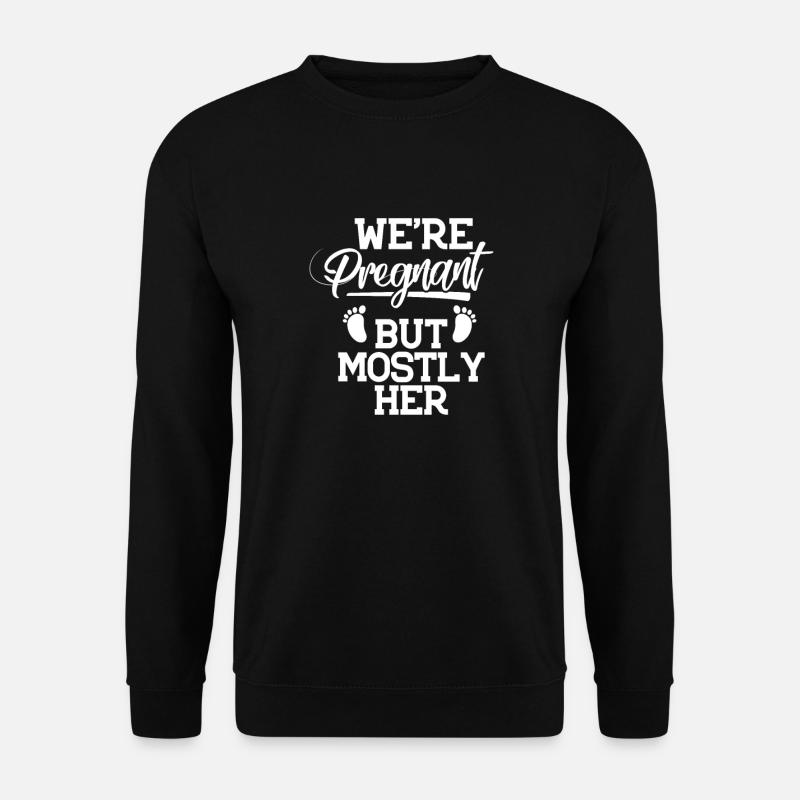 Pregnancy - Unisex Sweatshirt - black