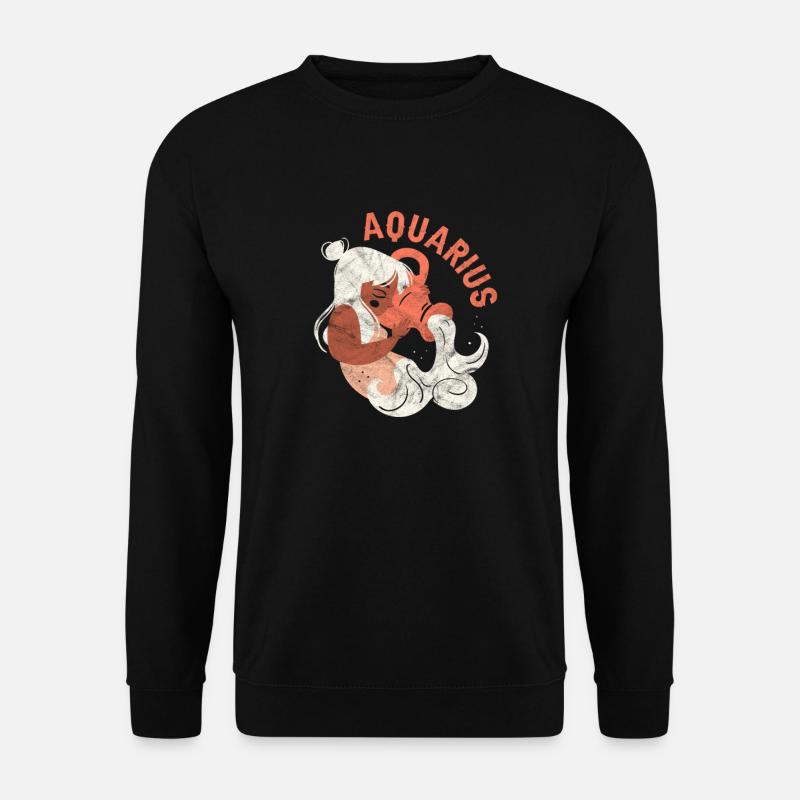 Wassermann - Unisex Pullover - Schwarz