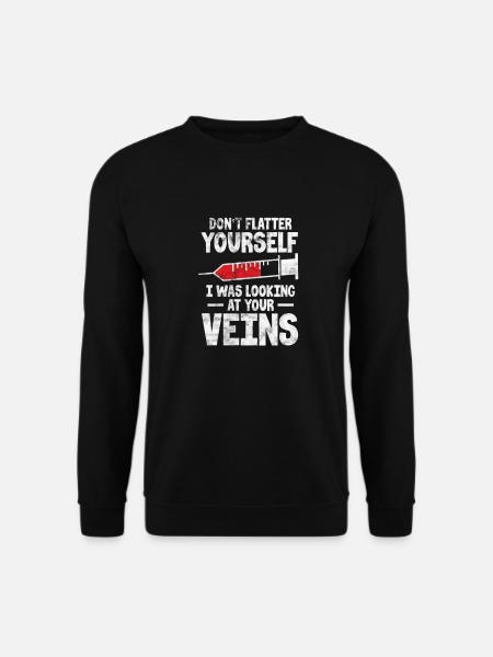 Anesthesia Anesthesiologist doctor medicine gift - Unisex Sweatshirt - black