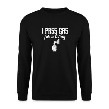 Anesthésie anesthésiste médecin médecin cadeau - Sweat-shirt Unisexe - noir - Devant - Alina (178cm) & Michal (187cm)