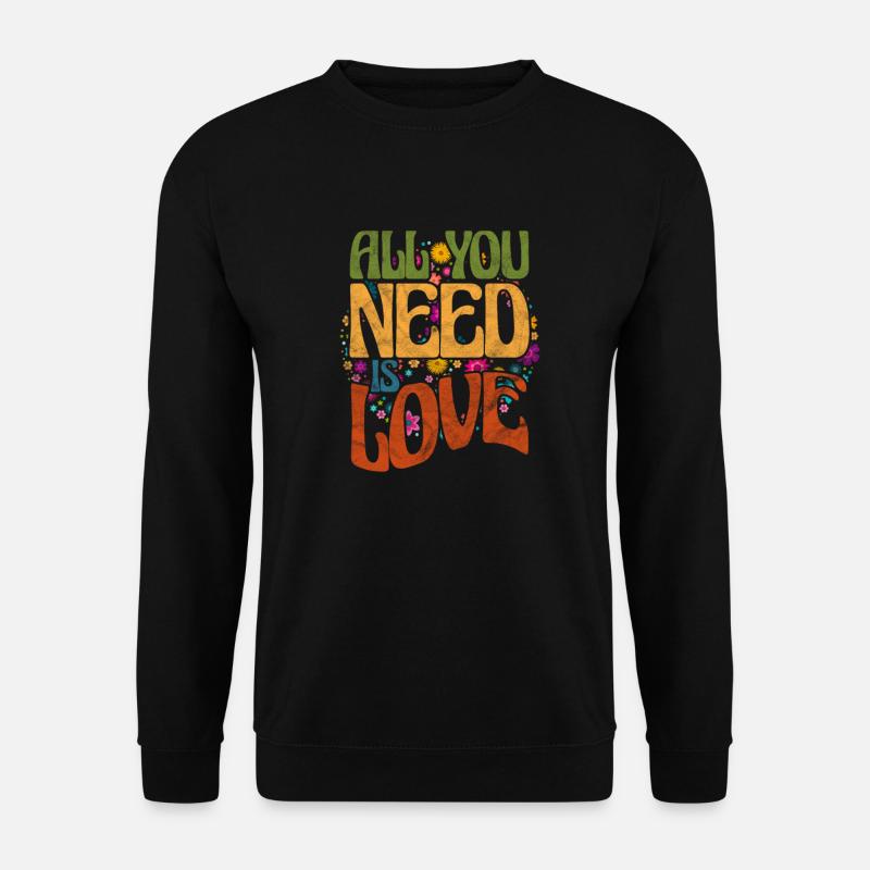 70'erne - Unisex sweater - sort