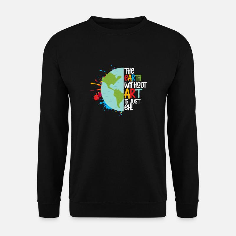 art - Unisex Sweatshirt - black