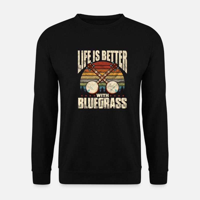 Bluegrass - Unisex Sweatshirt - black