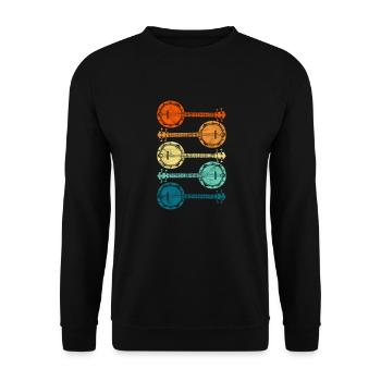 Banjo - Unisex Pullover - Schwarz - Vorne - Alina (178cm) & Michal (187cm)