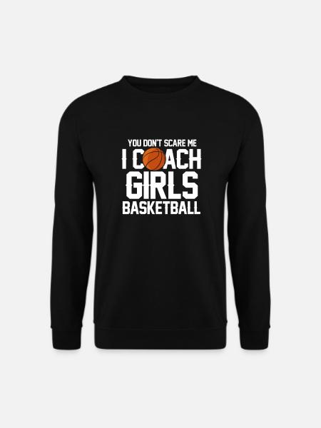 Basketball Coach Basketballer Trainer Geschenk - Unisex Pullover - Schwarz