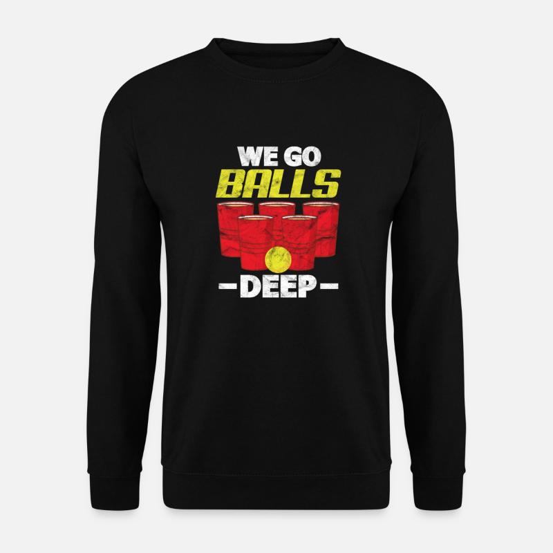 Beerpong - Unisex Sweatshirt - black