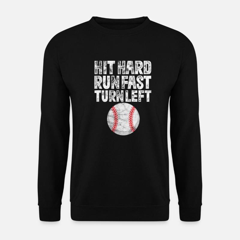 Baseball - Unisex Pullover - Schwarz