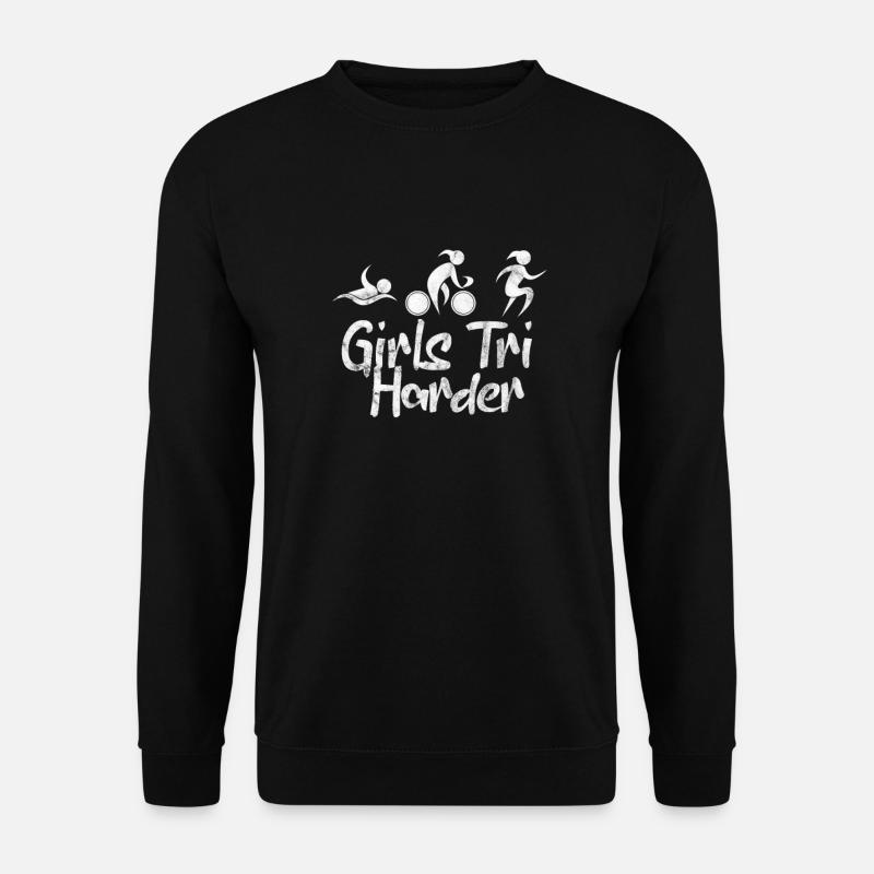 Triathlon Girls - Unisex Pullover - Schwarz