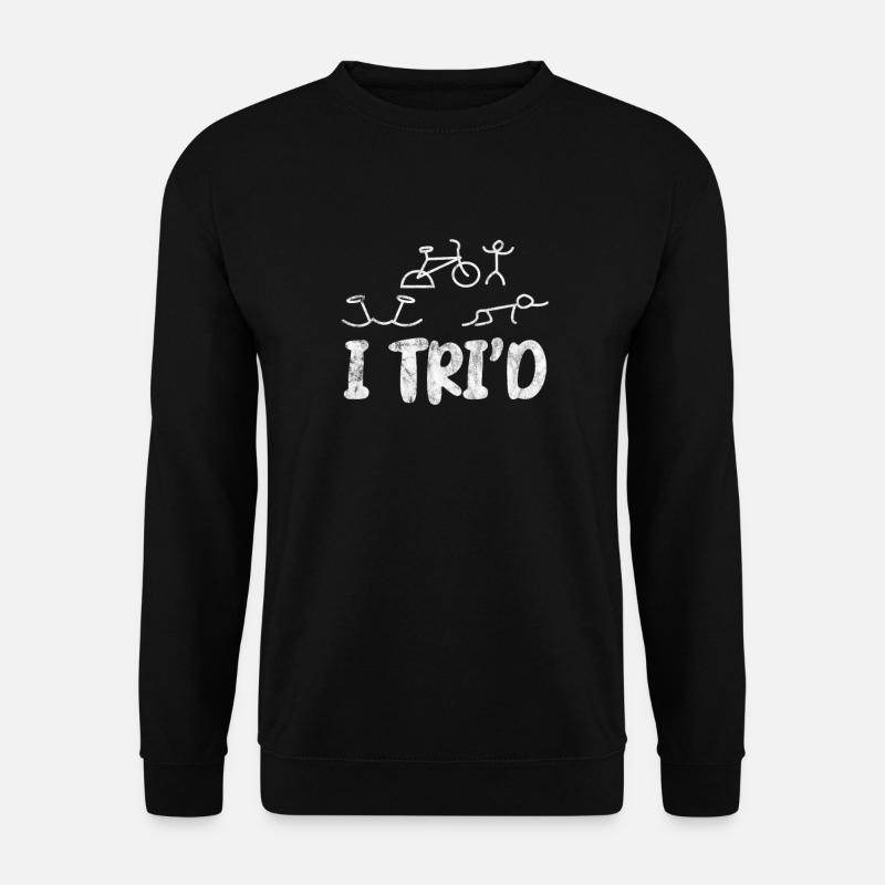 Triathlon - Unisex Pullover - Schwarz
