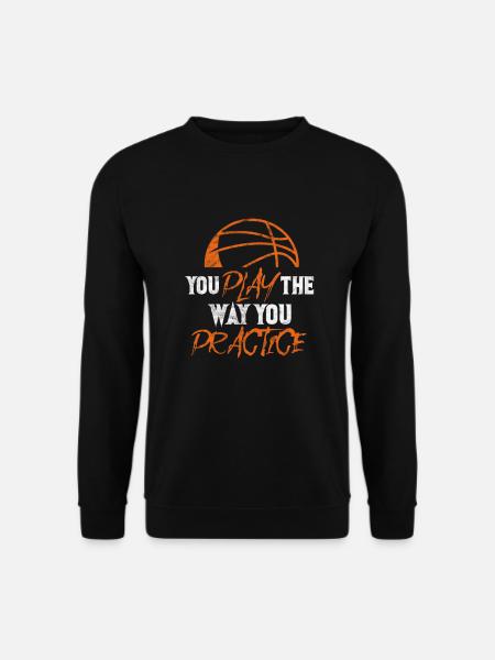 Basketball - Unisex Pullover - Schwarz
