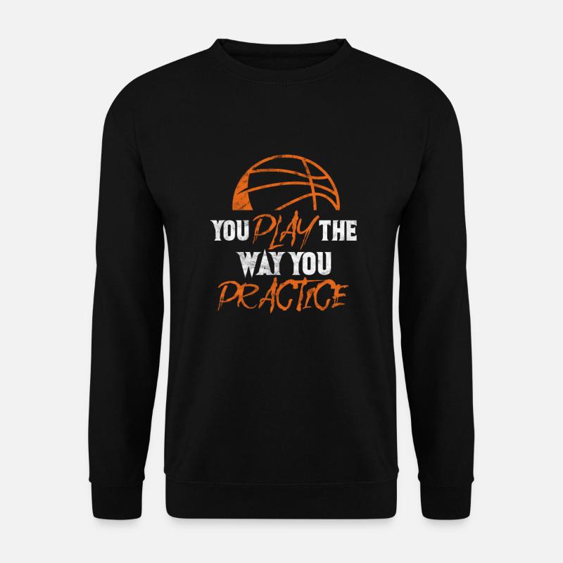 Basketball - Unisex Pullover - Schwarz