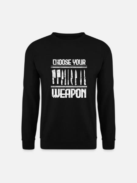 Cuisinier - Sweat-shirt Unisexe - noir