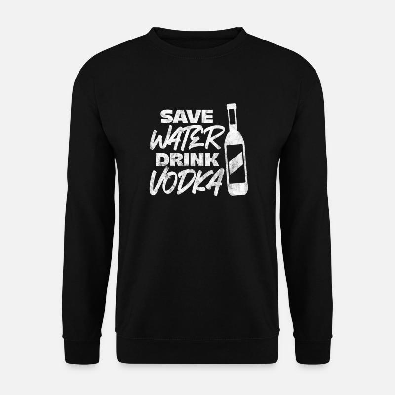 Vodka - Sweat-shirt Unisexe - noir