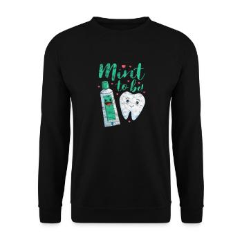 Zahnarzt - Unisex Pullover - Schwarz - Vorne - Alina (178cm) & Michal (187cm)