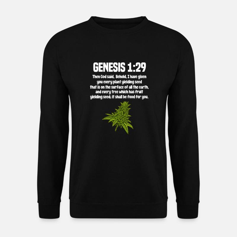 Cannabis religion - Unisex Sweatshirt - black