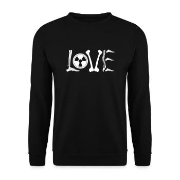 Radiology Radiologist Röntgen Rad Tech Gift - Unisex Sweatshirt - black - Front - Alina (178cm) & Michal (187cm)