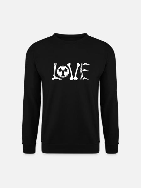 Radiologie Radiologe Röntgen Rad Tech Geschenk - Unisex Pullover - Schwarz