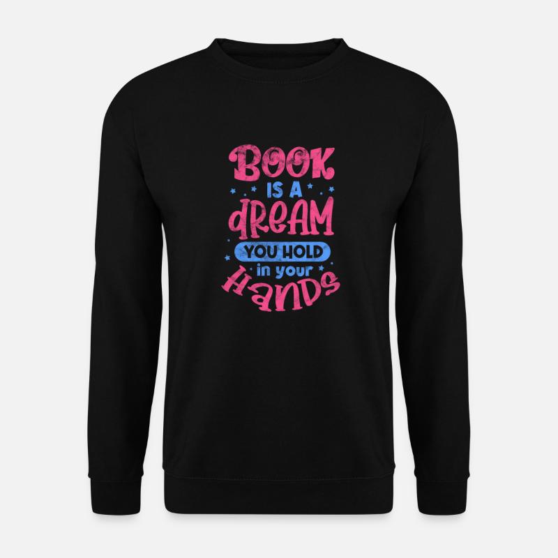 Lesen - Unisex Pullover - Schwarz
